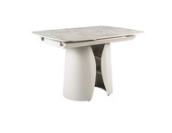 Керамический стол Лунарио TML-1322 клауди грей + айвори