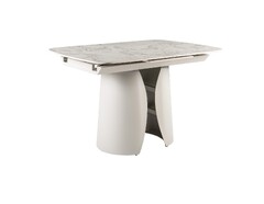 Керамический стол Лунарио TML-1322 клауди грей + айвори